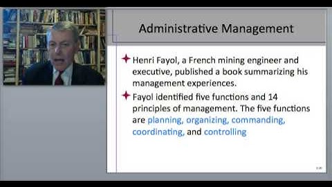 Chapter 2, lecturette, MGT 323, Evolution of Management