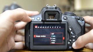 Canon T4i Tutorial Canon 650D How to Tutorial Set Up Guide