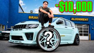 Installing $10,000 Rims On My Trackhawk
