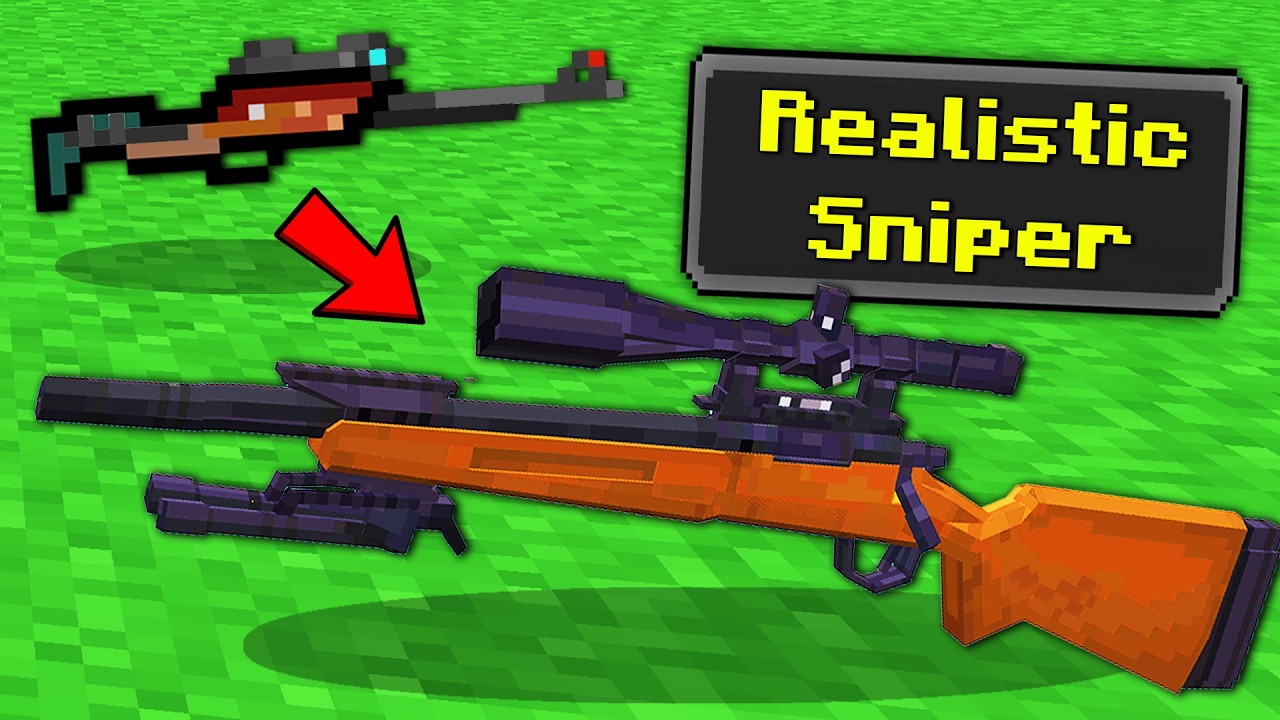 Every Kill, Your Gun Gets More Realistic in Minecraft Bedwars - YouTube