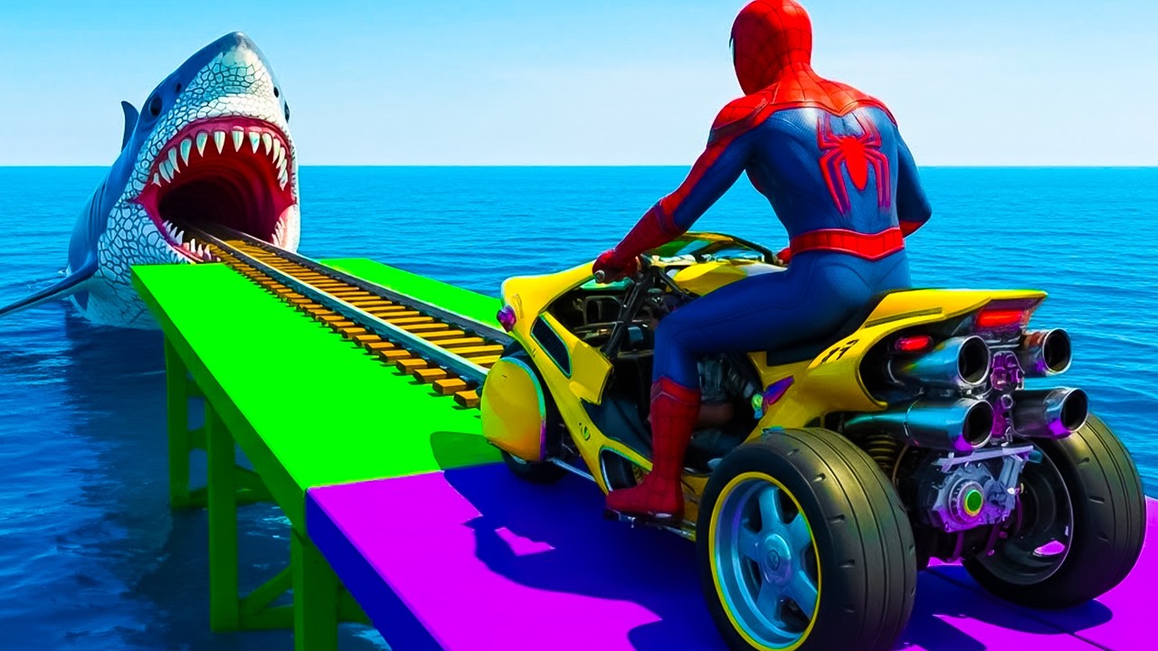 SPIDERMAN RETTUNG IRON MAN GEGEN DEADPOOL GEGEN GIFT LUSTIGE GTA 5 TEIL 995
