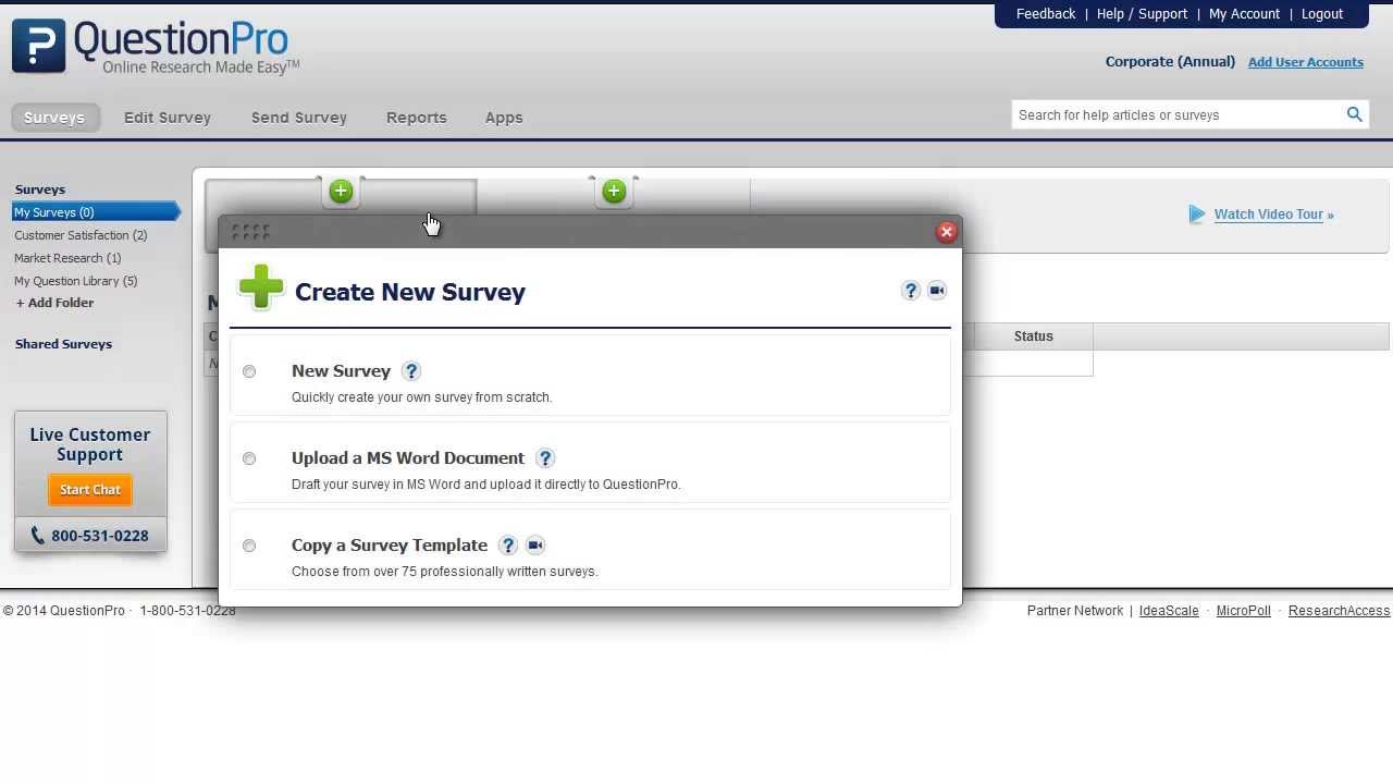 how to create an online survey youtube
