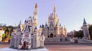 Building the LEGO Disney Castle - LEGO Disney - fun timelaps video