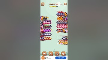 bird sort 2 color puzzle solution niveau 658 #games #gaming #puzzle #puzzlegame #androidgames