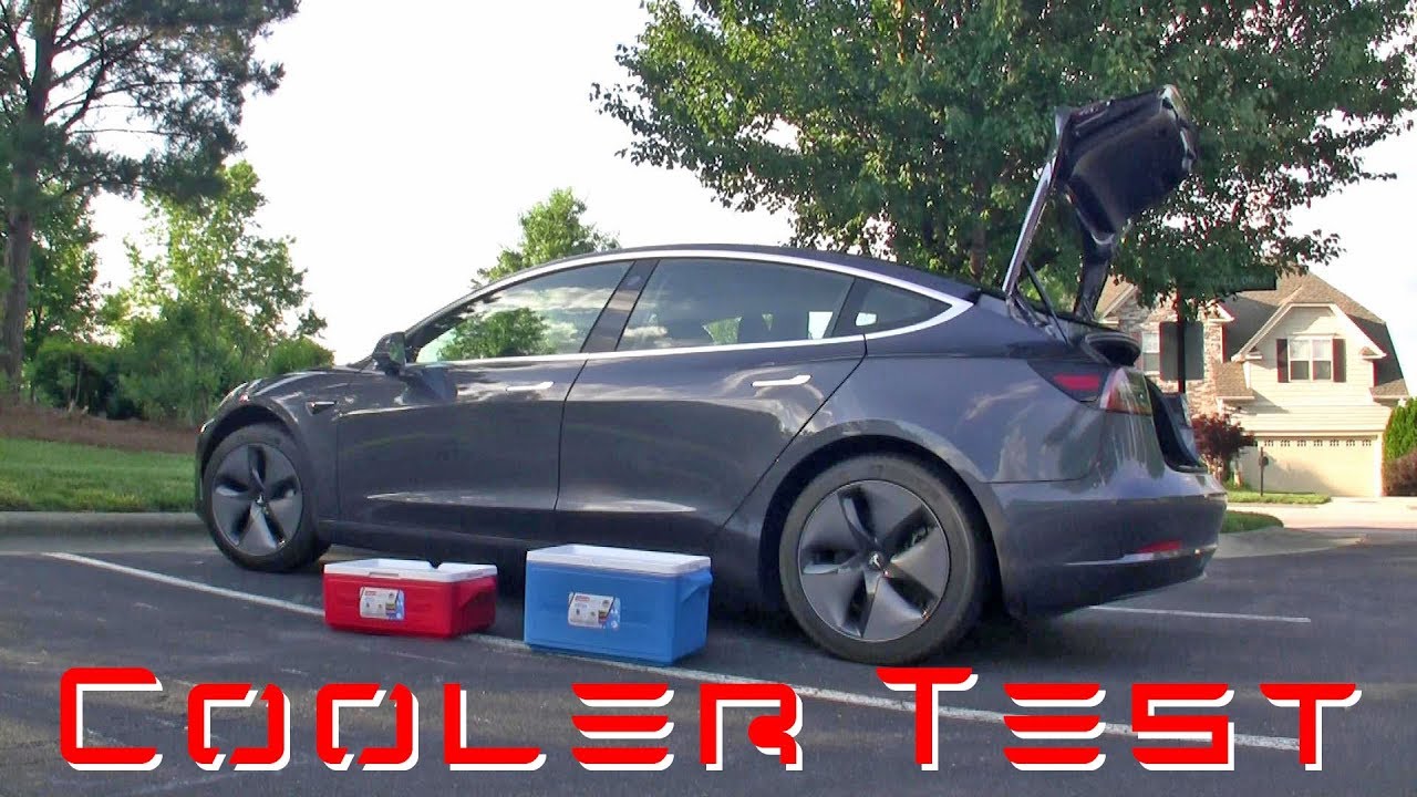 Tesla Model 3 - Cooler Review - YouTube