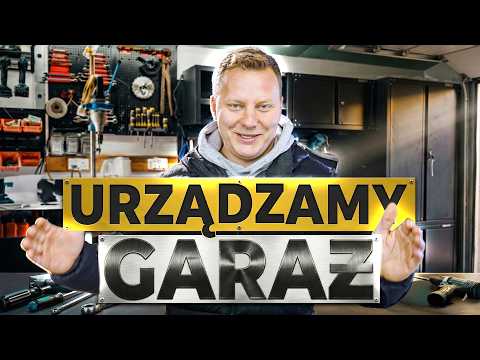 I'm arranging and cleaning the GARAGE - | WARDROBE | STYROFOAM | SHELVES | - Kickster BUILDING #12