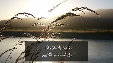 قراءة من سورة الشعراء (قصة شعيب عليه السلام)