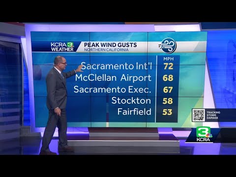 Northern California storm: