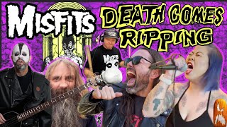 Misfits-Death Comes Ripping cover: Fine Dining/Emmer Effer/DirtyBlackSummer/Just Like Them/Generator