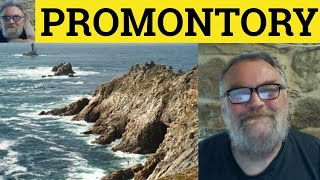 🔵 Promontory Meaning - Promontory Examples - Promontory Definition - Vocabulary  Promontory