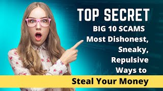 Top 10 WORST ONLINE SCAMS, HOW They CAN STEAL YOUR MONEY FOR YEARS, AND YOU DON`T EVEN KNOW IT!