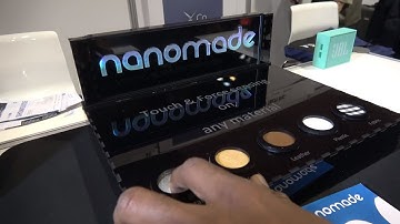 Nanomade Force Sensing turns any material into a touch and force sensing interface