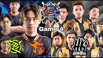 MSC 2024 Highlights - NIP FLASH VS HOMEBOIS - Game 4