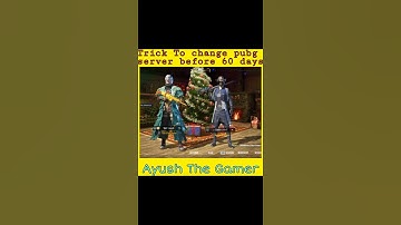 New Trick To Change Your server before 60 days in pubg mobile | Ayush The Gamer | #ytshorts #shorts