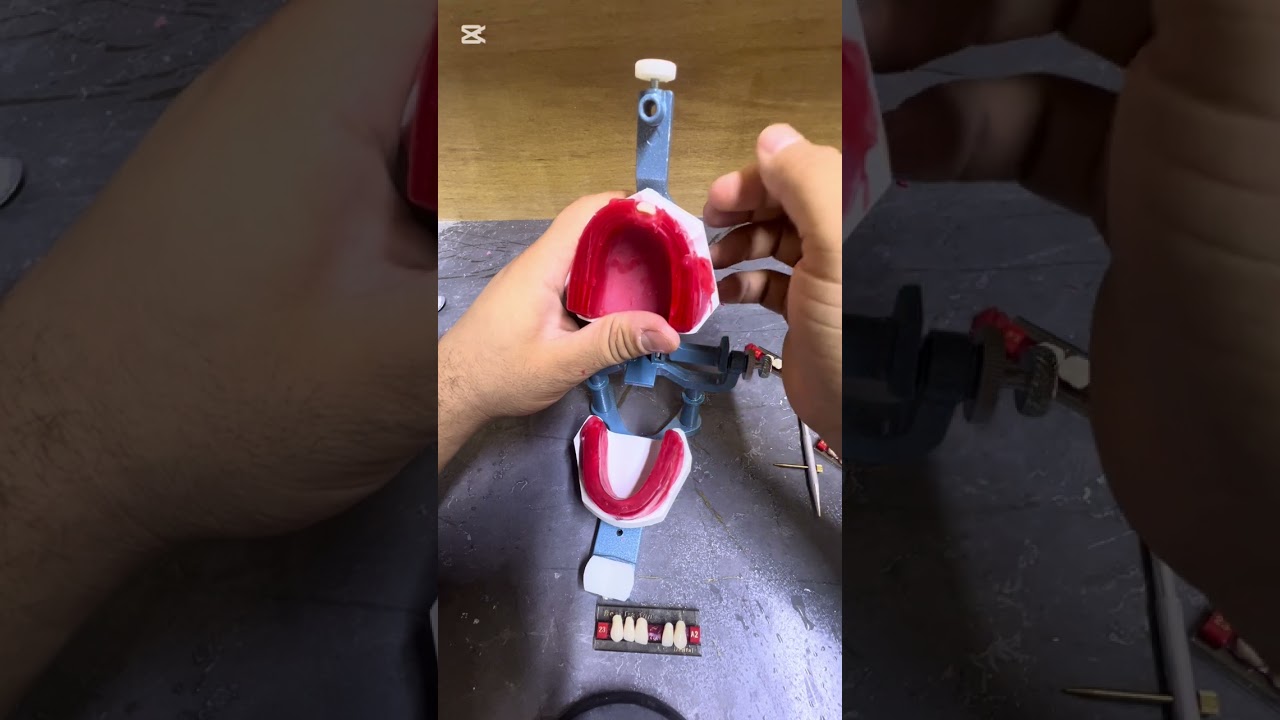 Teeth arrangement for complete denture,