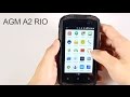 Agm a2 rio unboxing  handson