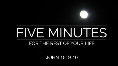 JOHN 15:9-10 | Lectio Divina Meditation & Scripture Memorization: Peace during the pandemic