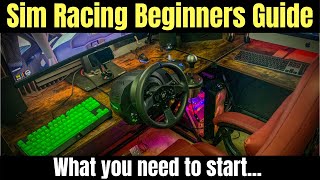 Sim Racing Beginners Guide - What do you need to get started vs where you need to get... screenshot 1