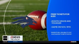 Free tickets for kids at next Wolf Pack home football game