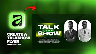Design a PROFESSIONAL Talk Show Banner in Affinity Designer (Step-by-Step)