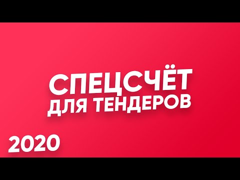 🏦 СПЕЦСЧЕТ для тендеров 2020. Зачем он нужен? Как он работает? Где открыть?