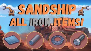 Sandship Crafting Factory: Efficient one factory IRON Production! [HD] screenshot 3