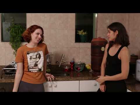 Cena engraçada/fofa em dupla
