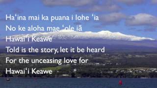 KUANA TORRES KAHELE Hawai'i Keawe chords