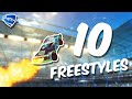 I Tried Learning 10 FREESTYLES in Rocket League