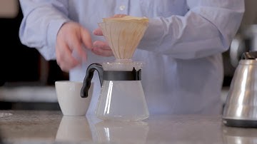 Simple V60 pour over tutorial for at home basic brewing