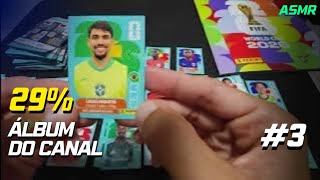 ASMR FIGURINHAS DOS INSCRITOS ÁLBUM COPA 2026 #3