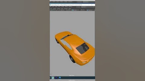 car modeling in maya Camaro # shorts