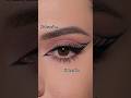 Wing Eyeliner Tutorial For Beginner♥️ #eyemakeup #makeuptutorial #makeup #makeuphacks #youtubeshorts