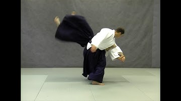 Katate dori koshinage (var. 2) | Справочник техник айкидо | Aikido techniques reference