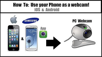 How To: Use your Phone as a Webcam on PC (wireless) iOS & Android [Tutorial]