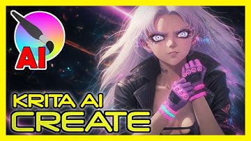 (KRITA AI) STEP-BY-STEP Using Stable Diffusion in Krita
