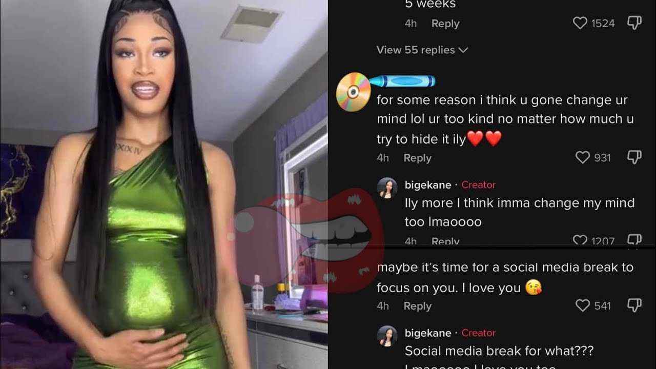 Ekane (Erica) says she is PREGNANT Chris is NOT the Father! - YouTube