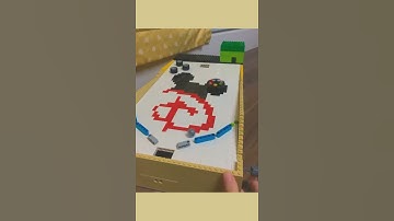Working Lego Pinball Machine #shorts #youtubeshorts