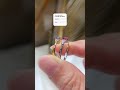 Which Do You Choose? #sapphire #ruby #gemstonejewelry #sapphirering #rubyring #engagementring #fpy