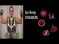 Aja kong finishers compilation