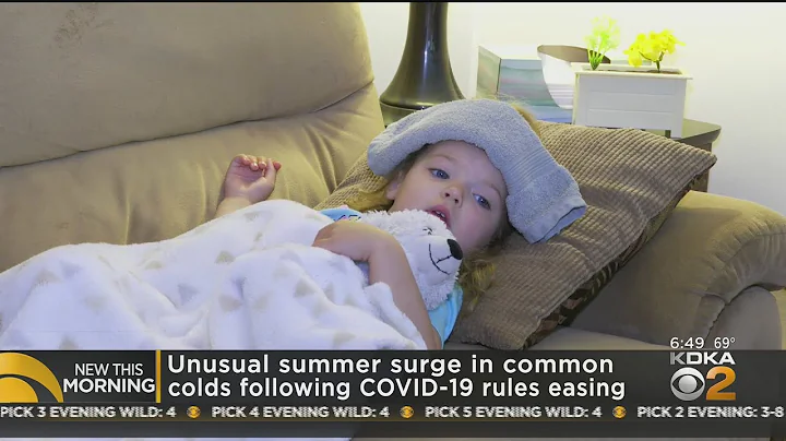 Summer Colds Surging Following COVID-19 Rules Easing