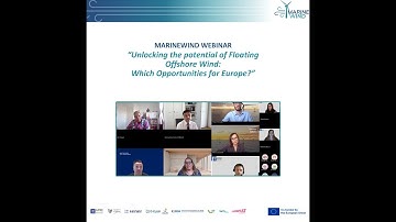MARINEWIND Project Webinar “Unlocking the potential of Floating Offshore Wind"