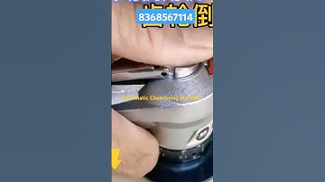 Pneumatic Chamfering Machine (Call 8368567114) #cnc #machine #molding