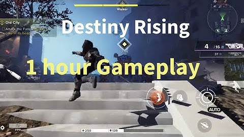 Destiny Rising | 1 Hour Gameplay Walkthrough (Android/iOS)