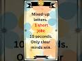 Unscramble And Solve #challenge #puzzle #brain test #scramble