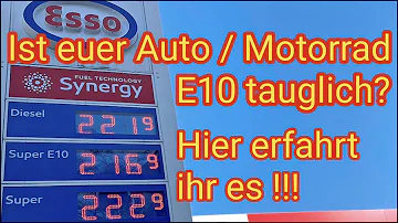 Für welche Autos ist E10 geeignet?