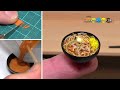 粘土で作るミニチュア味噌ラーメン Miniature Miso Ramen