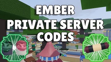 20 Private Server Codes For Ember | Shindo Life