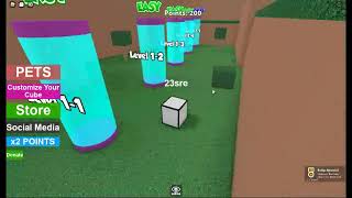GEOMETRY DASH IN ROBLOX! -  (PETS!) Cube Dash (Season 2) (Roblox 2022 Gameplay)