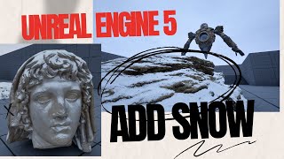Easy way to add Snow with UDS  (Unreal Engine 5 tutorial)